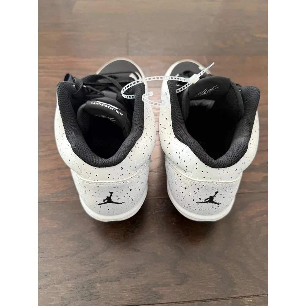 Jordan Stadium 90 Football Cleats White Black Speckled HQ0210-100 Mens 11
